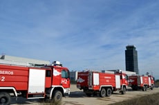 desprecintan vehiculos aeropuerto ciudad real