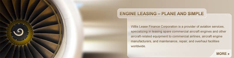 Alquiler de motores, una de las actividades de Willis Lease